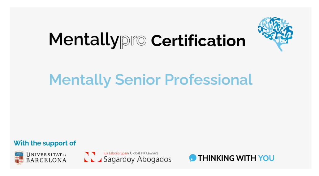 Certificación Senior Professional Mentallypro